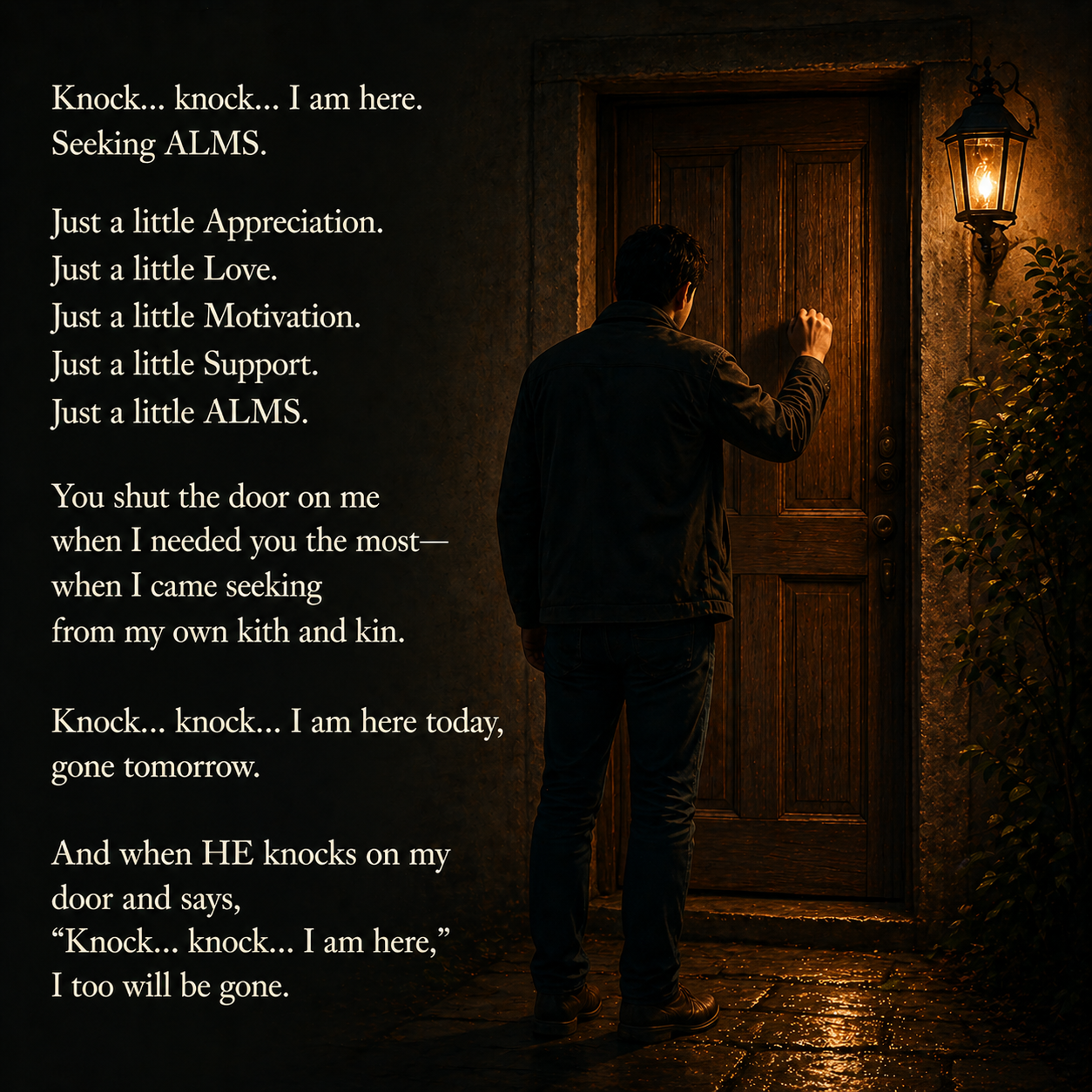 The Knock We Ignore and the Knock we Make